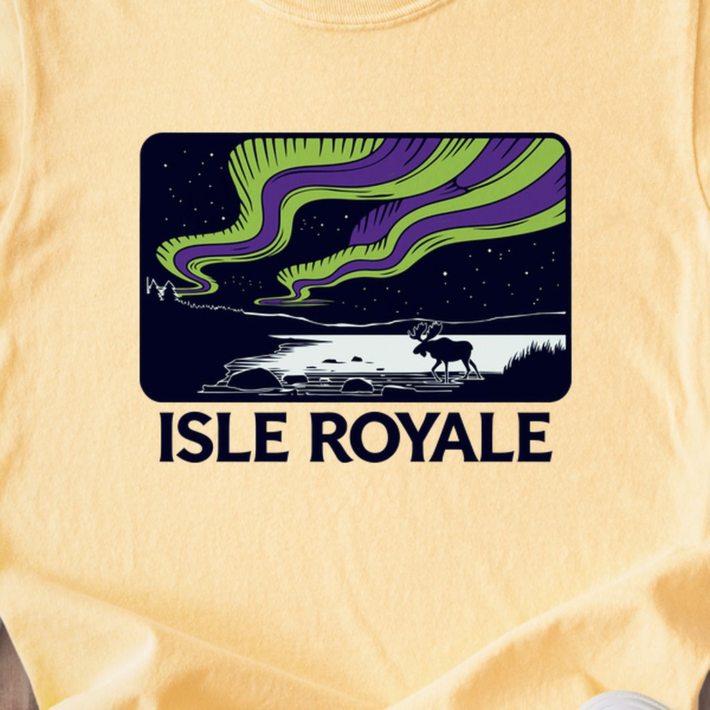Isle Royale at Night Kids Cotton T-Shirt