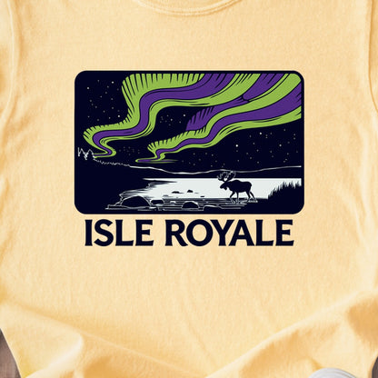 Isle Royale at Night Kids Cotton T-Shirt