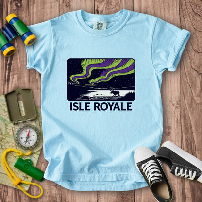 Isle Royale at Night Kids Cotton T-Shirt