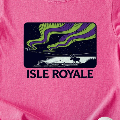 Isle Royale at Night Kids Cotton T-Shirt