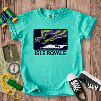 Isle Royale at Night Kids Cotton T-Shirt
