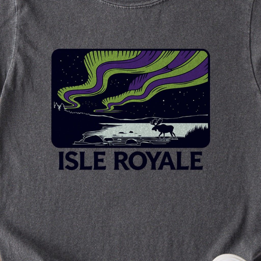 Isle Royale at Night Kids Cotton T-Shirt