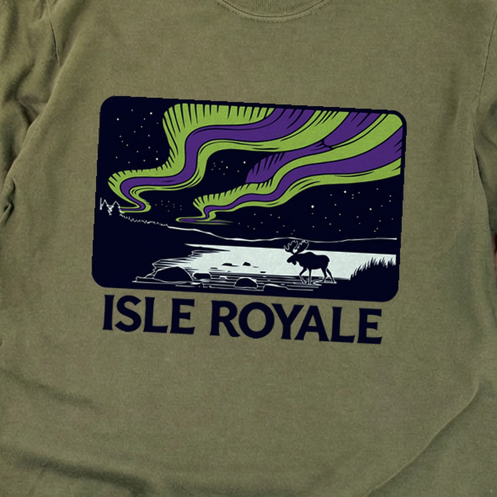 Isle Royale at Night Premium Long Sleeve