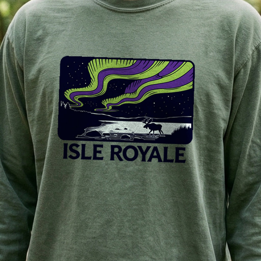 Isle Royale at Night Premium Long Sleeve