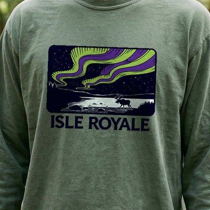 Isle Royale at Night Premium Long Sleeve