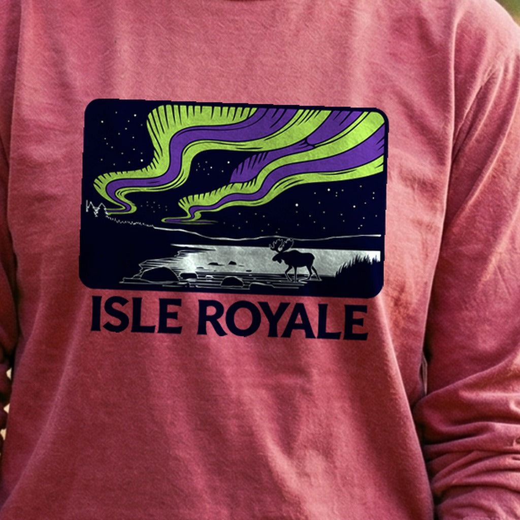 Isle Royale at Night Premium Long Sleeve