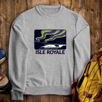 Isle Royale at Night Crewneck Sweatshirt