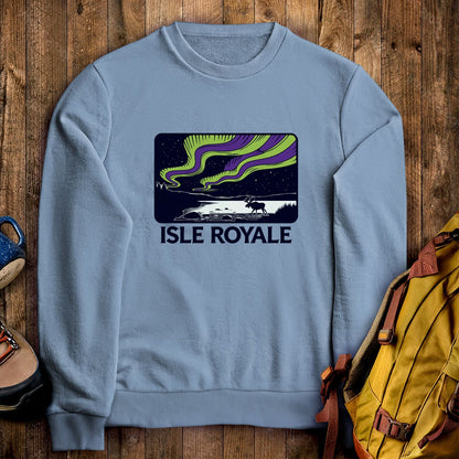 Isle Royale at Night Crewneck Sweatshirt
