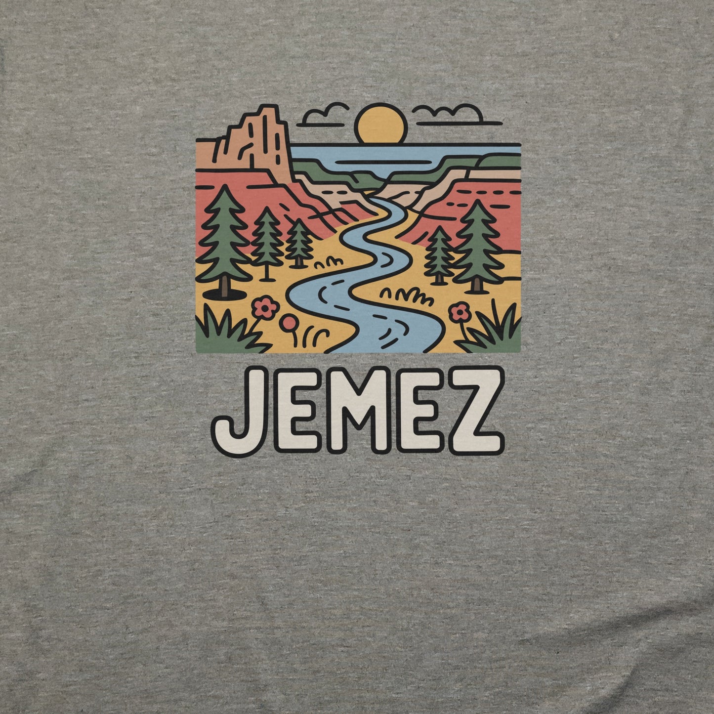 Jemez National Recreation Area T-Shirt Adventure and Outdoors Themed T-Shirt