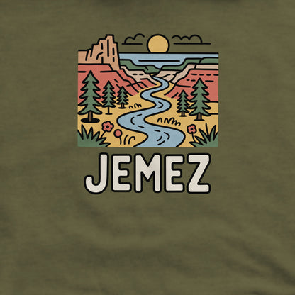 Jemez National Recreation Area Crewneck Sweatshirt Adventure and Outdoors Themed Sweatshirt