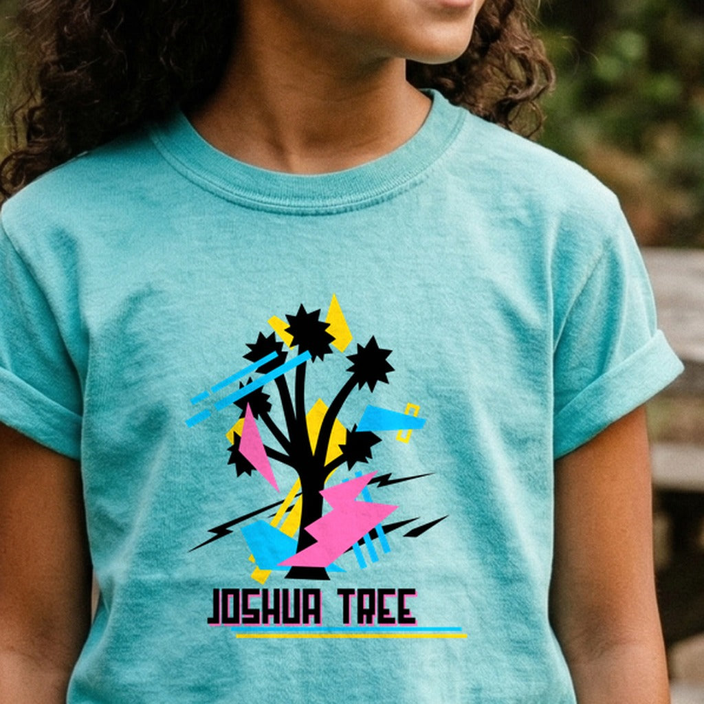 Joshua Tree 90's Retro Kids Cotton T-Shirt