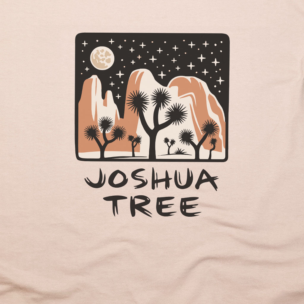 Joshua Tree at Night T-Shirt Adventure and Outdoors Themed T-Shirt