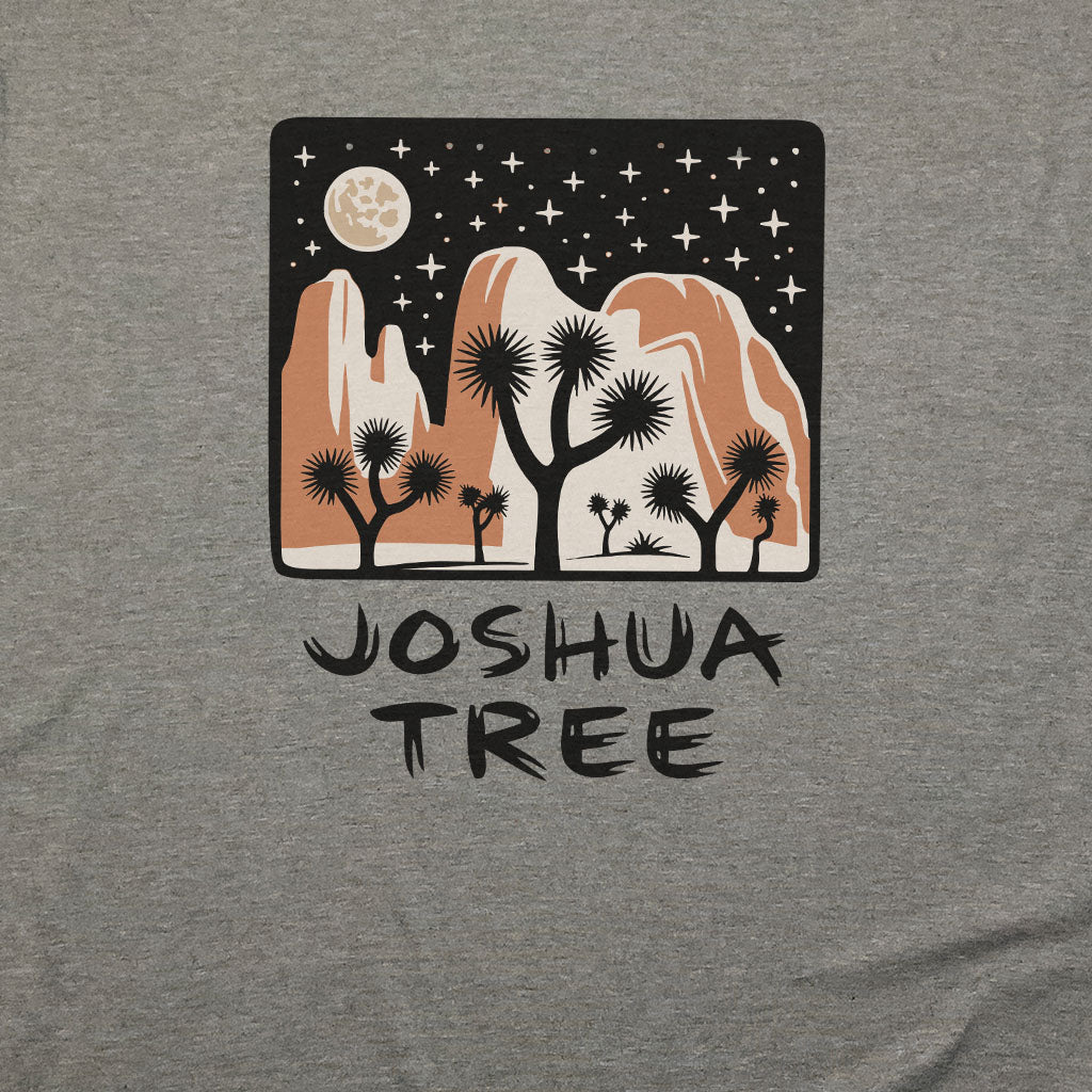Joshua Tree at Night T-Shirt Adventure and Outdoors Themed T-Shirt
