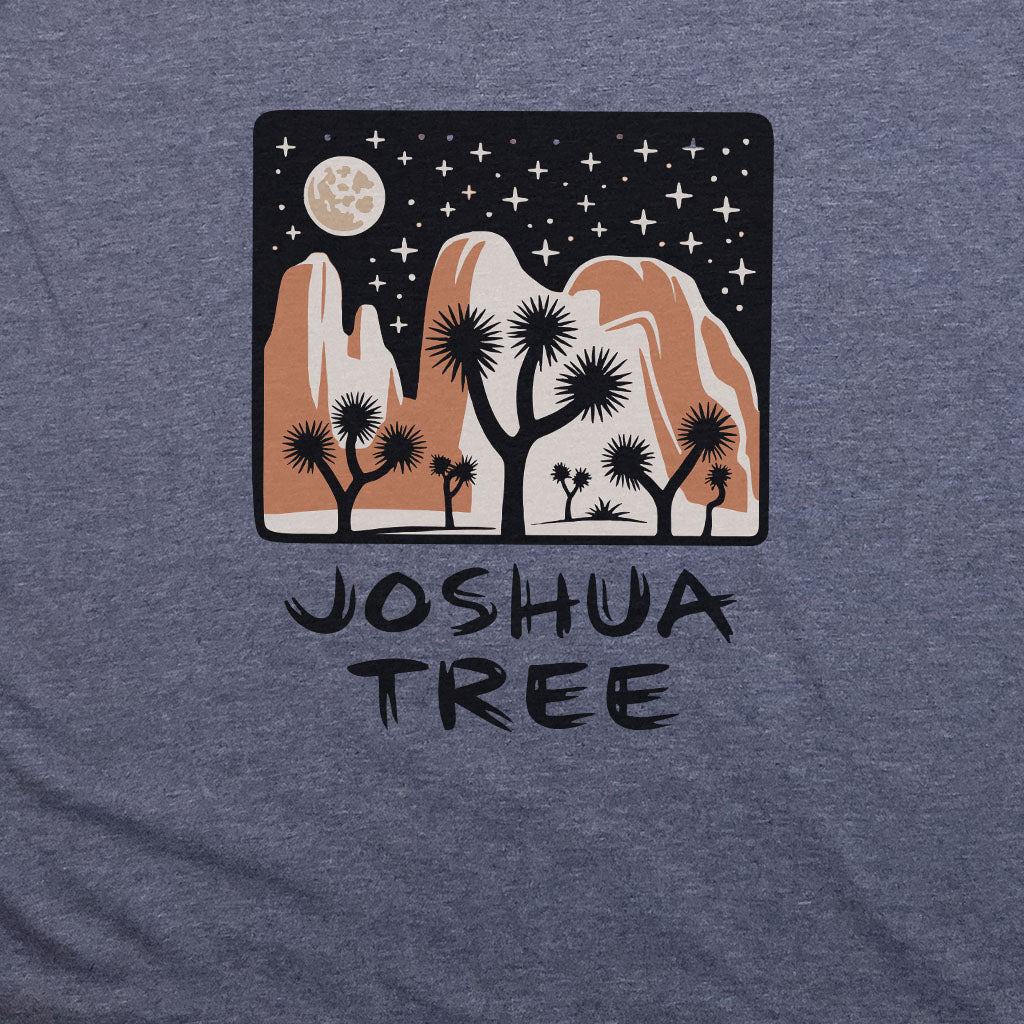 Joshua Tree at Night T-Shirt Adventure and Outdoors Themed T-Shirt