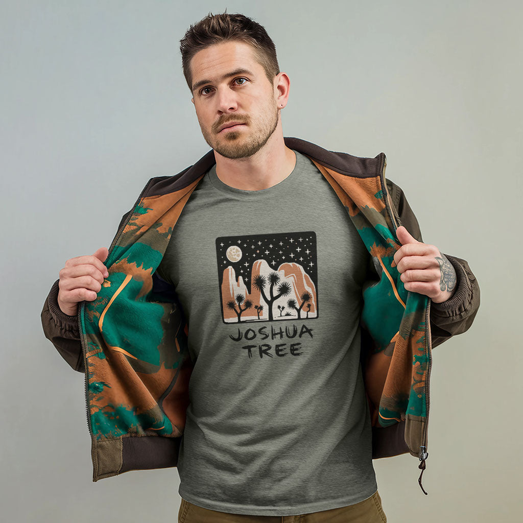Joshua Tree at Night T-Shirt Adventure and Outdoors Themed T-Shirt
