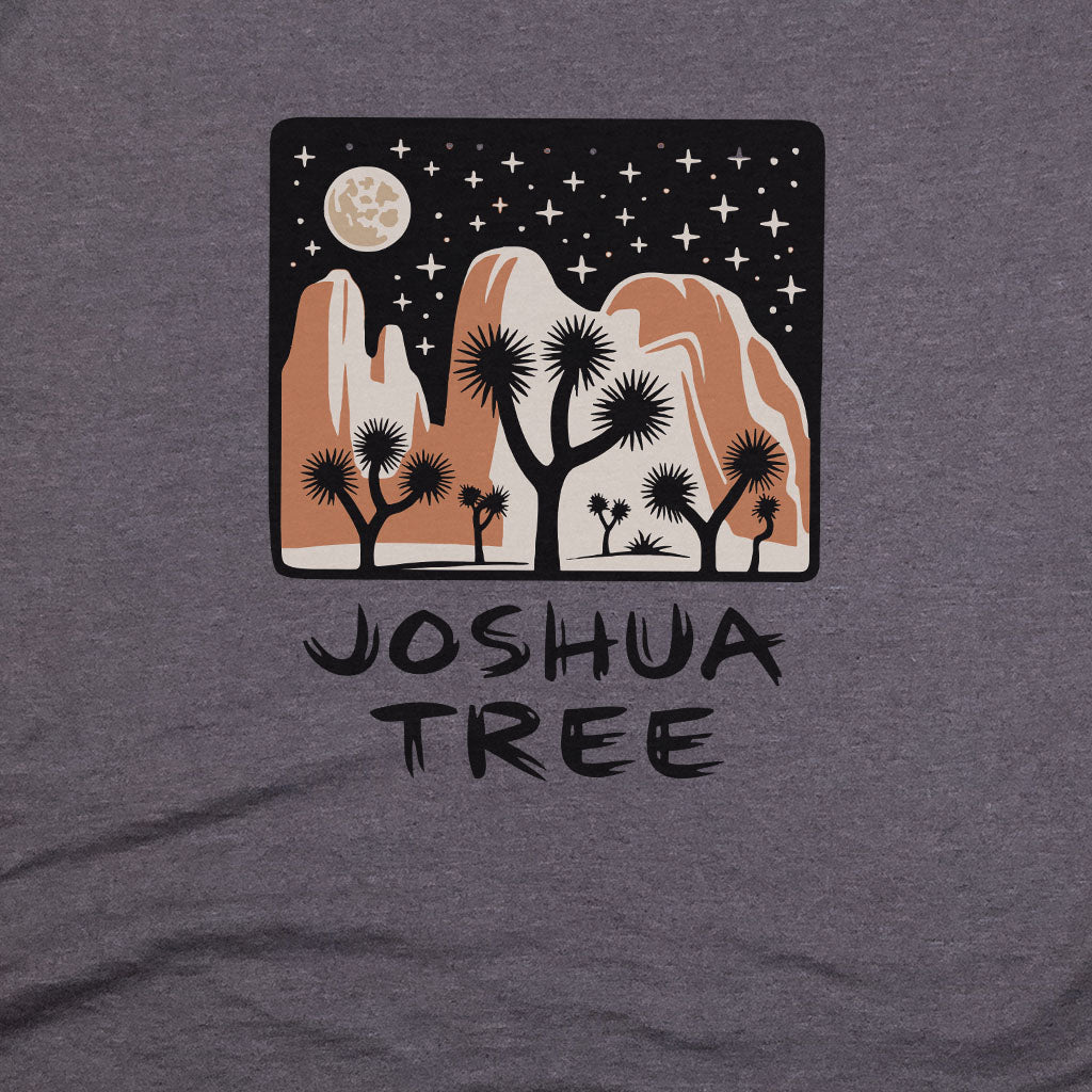 Joshua Tree at Night T-Shirt Adventure and Outdoors Themed T-Shirt