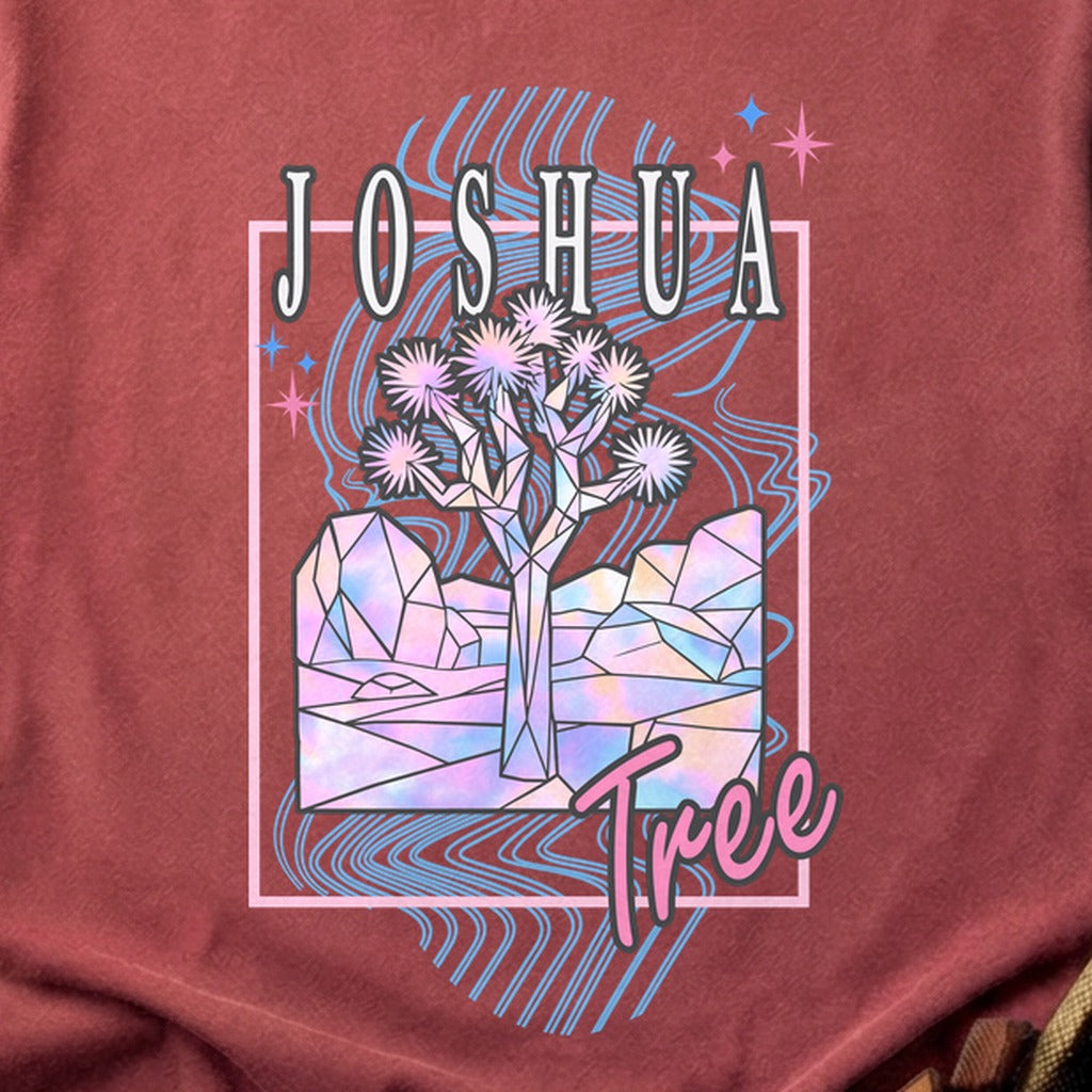 Joshua Tree Retro 80's Cotton T-Shirt – Adventure and Outdoors