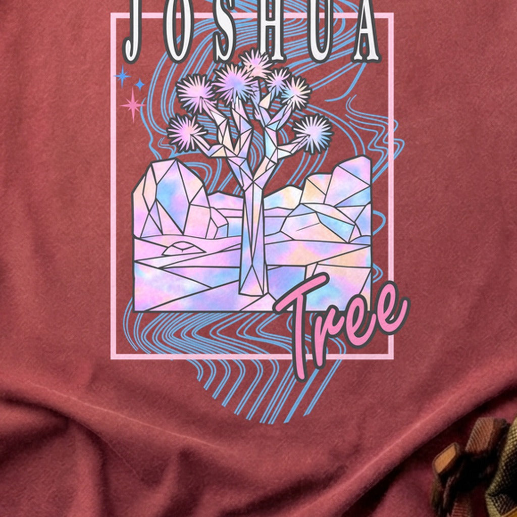 Joshua Tree Retro 80's Cotton T-Shirt