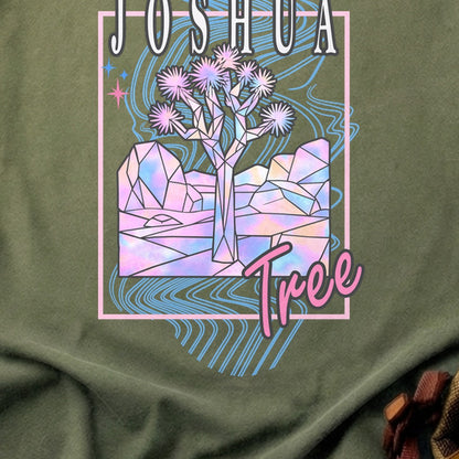 Joshua Tree Retro 80's Cotton T-Shirt