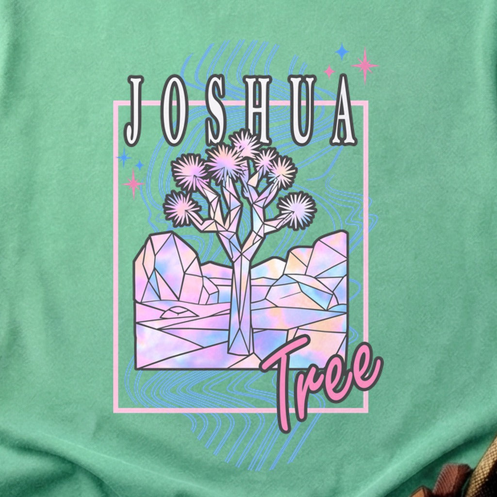 Joshua Tree Retro 80's Cotton T-Shirt – Adventure and Outdoors