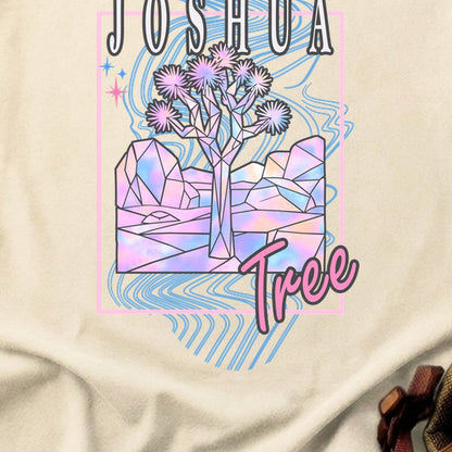 Joshua Tree Retro 80's Cotton T-Shirt