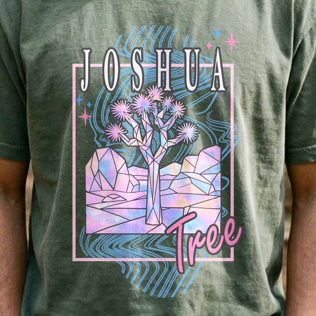 Joshua Tree Retro 80's Cotton T-Shirt