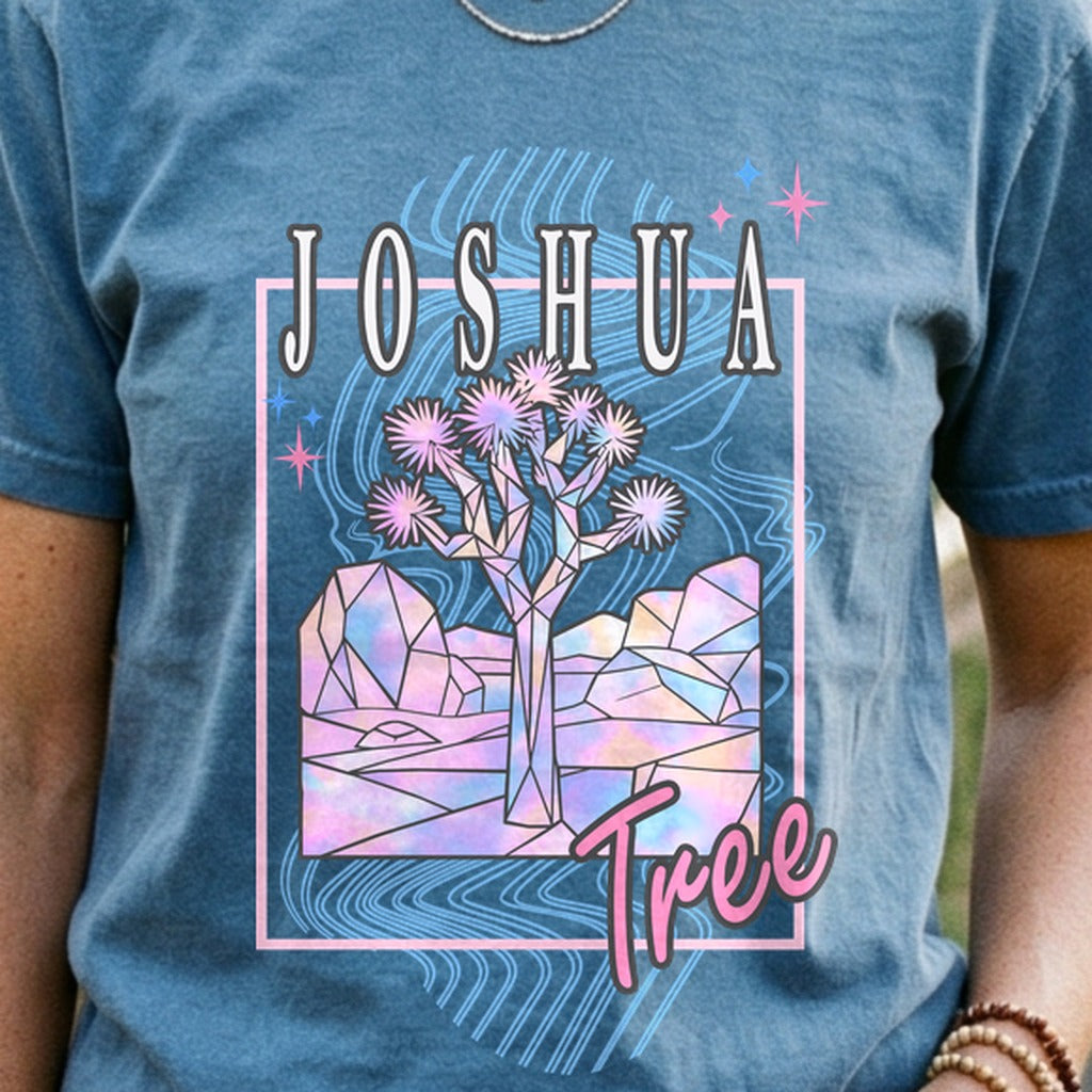 Joshua Tree Retro 80's Cotton T-Shirt