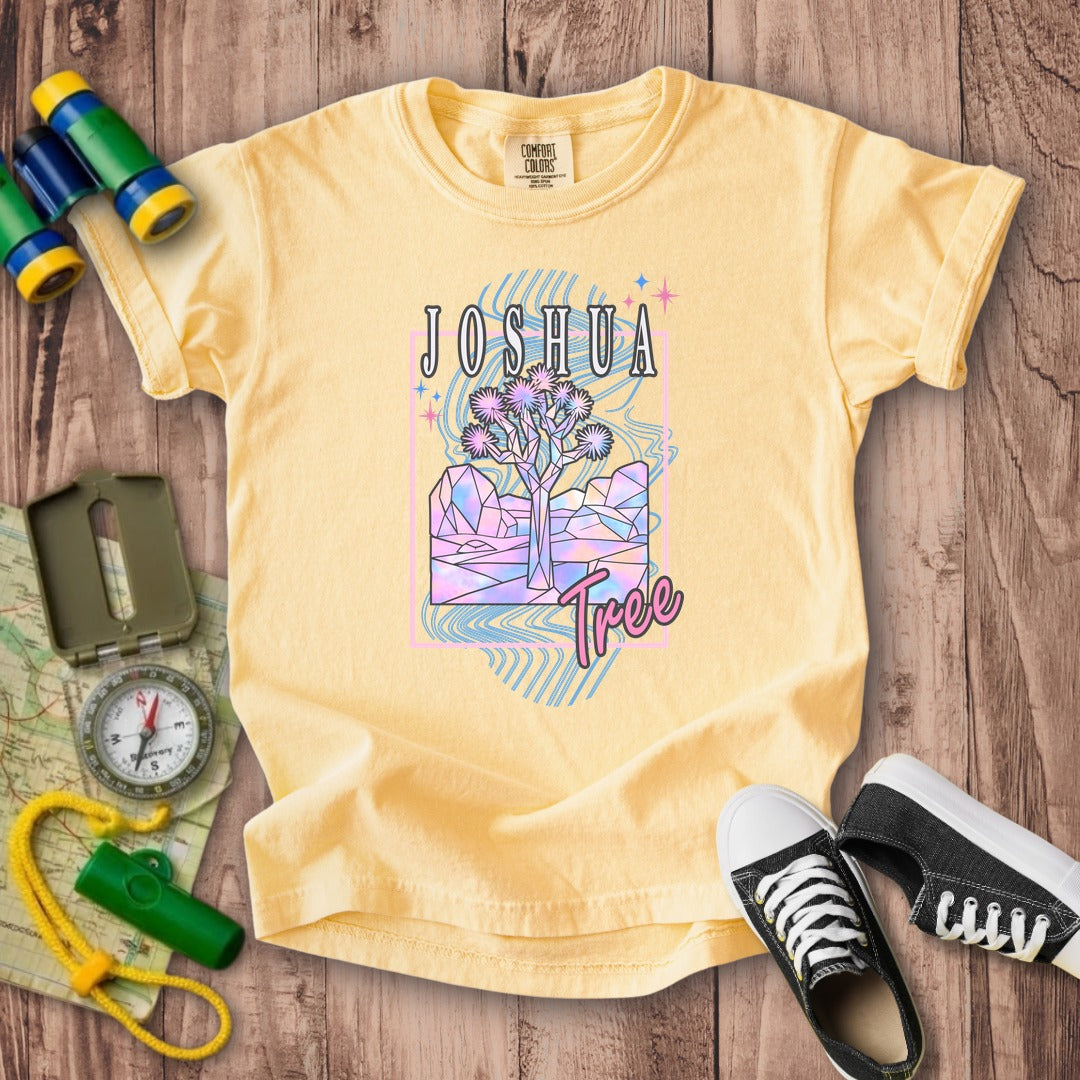 Joshua Tree Retro 80's Kids Cotton T-Shirt