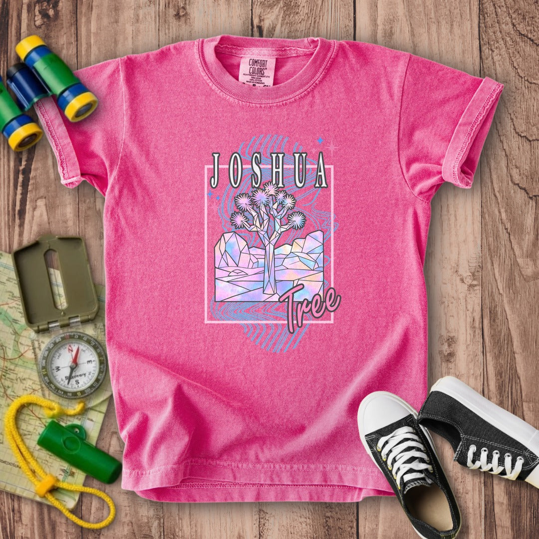 Joshua Tree Retro 80's Kids Cotton T-Shirt