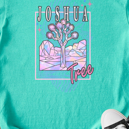Joshua Tree Retro 80's Kids Cotton T-Shirt