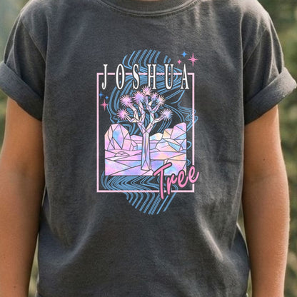 Joshua Tree Retro 80's Kids Cotton T-Shirt