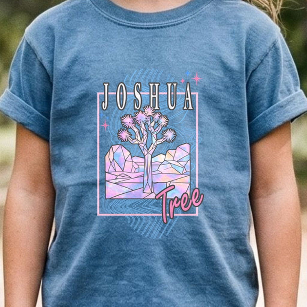 Joshua Tree Retro 80's Kids Cotton T-Shirt