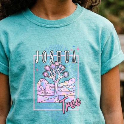 Joshua Tree Retro 80's Kids Cotton T-Shirt