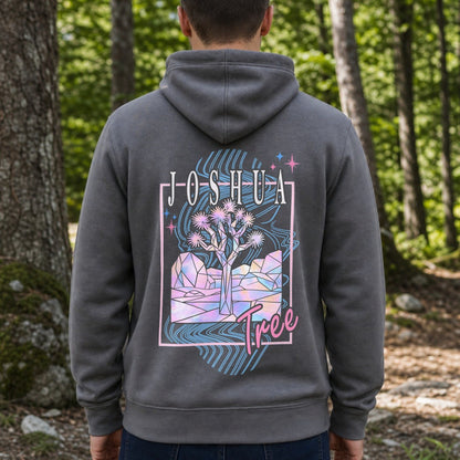 Joshua Tree Retro 80's Hoodie