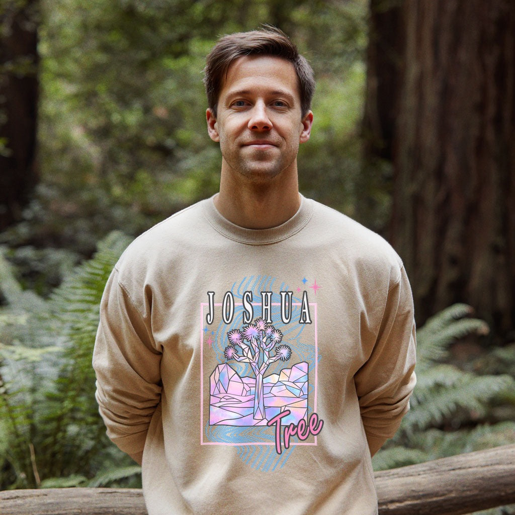Joshua Tree Retro 80's Crewneck Sweatshirt