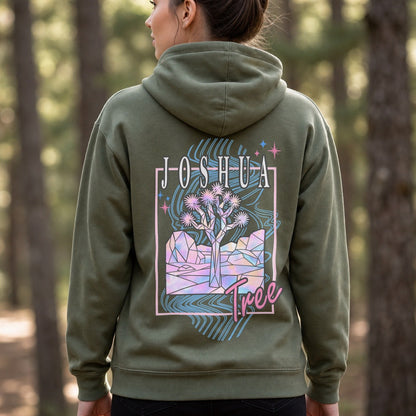 Joshua Tree Retro 80's Hoodie