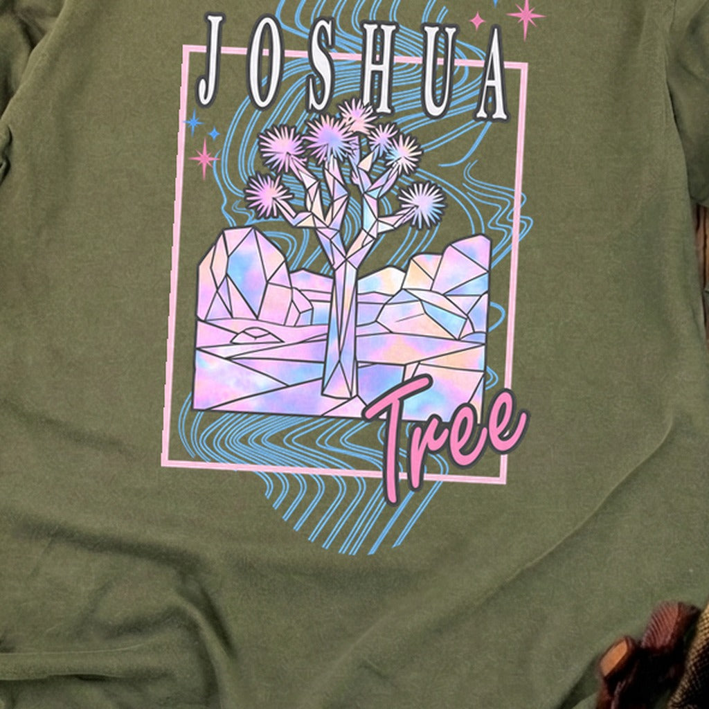 Joshua Tree Retro 80's Premium Long Sleeve