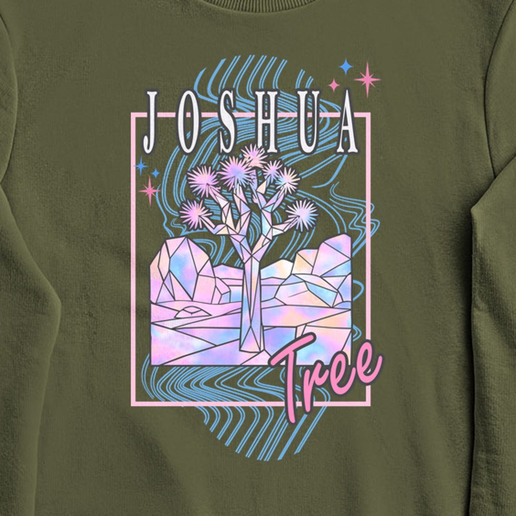 Joshua Tree Retro 80's Crewneck Sweatshirt