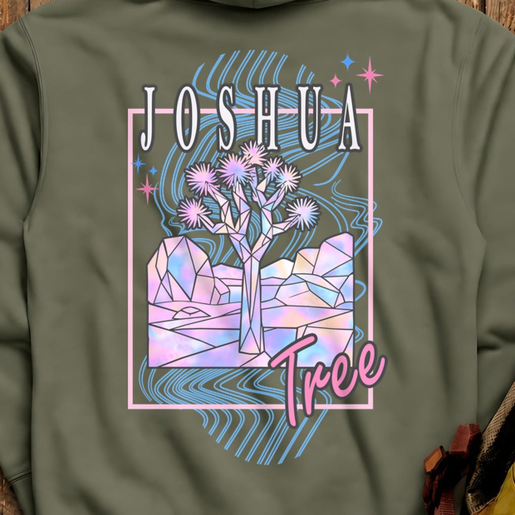 Joshua Tree Retro 80's Hoodie
