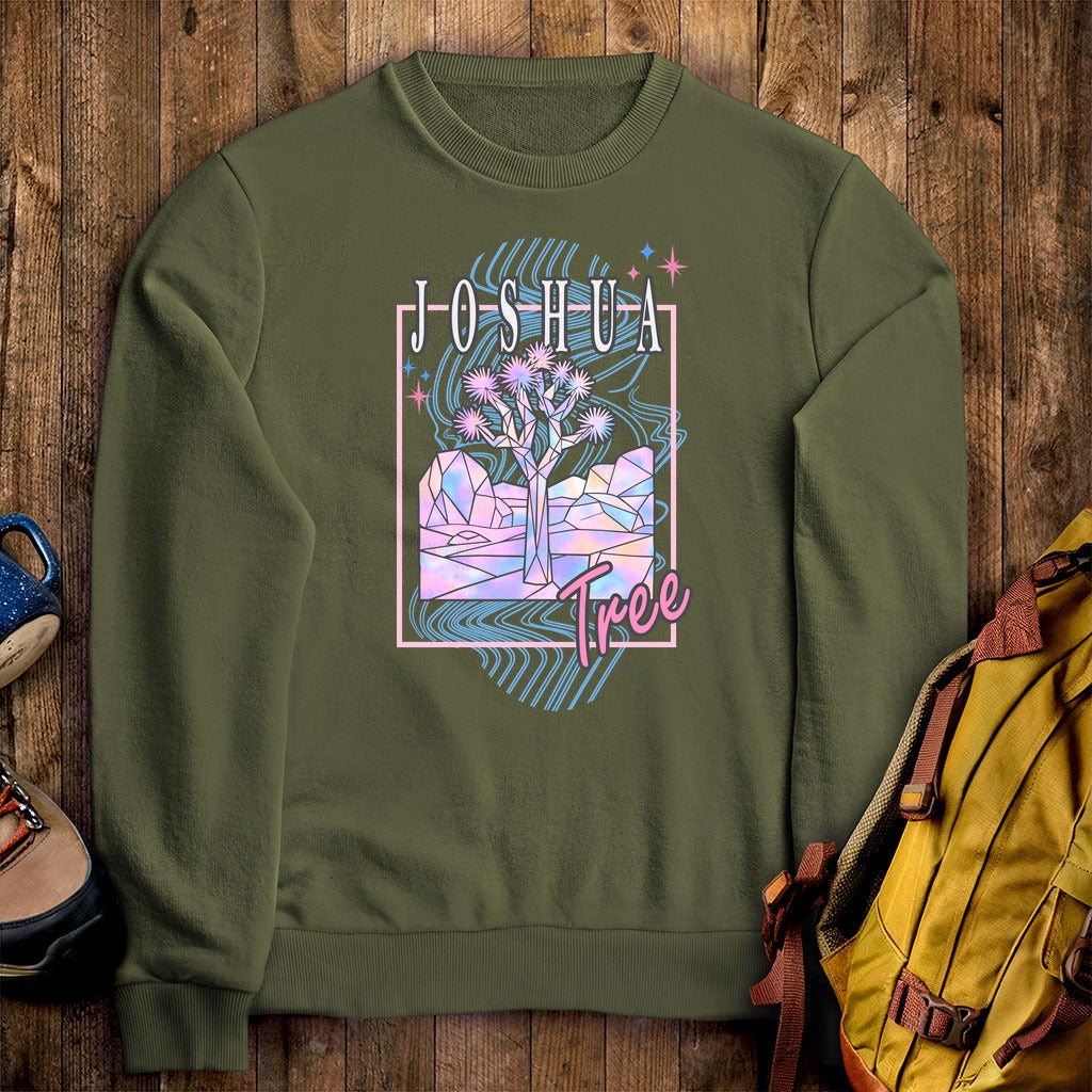 Joshua Tree Retro 80's Crewneck Sweatshirt