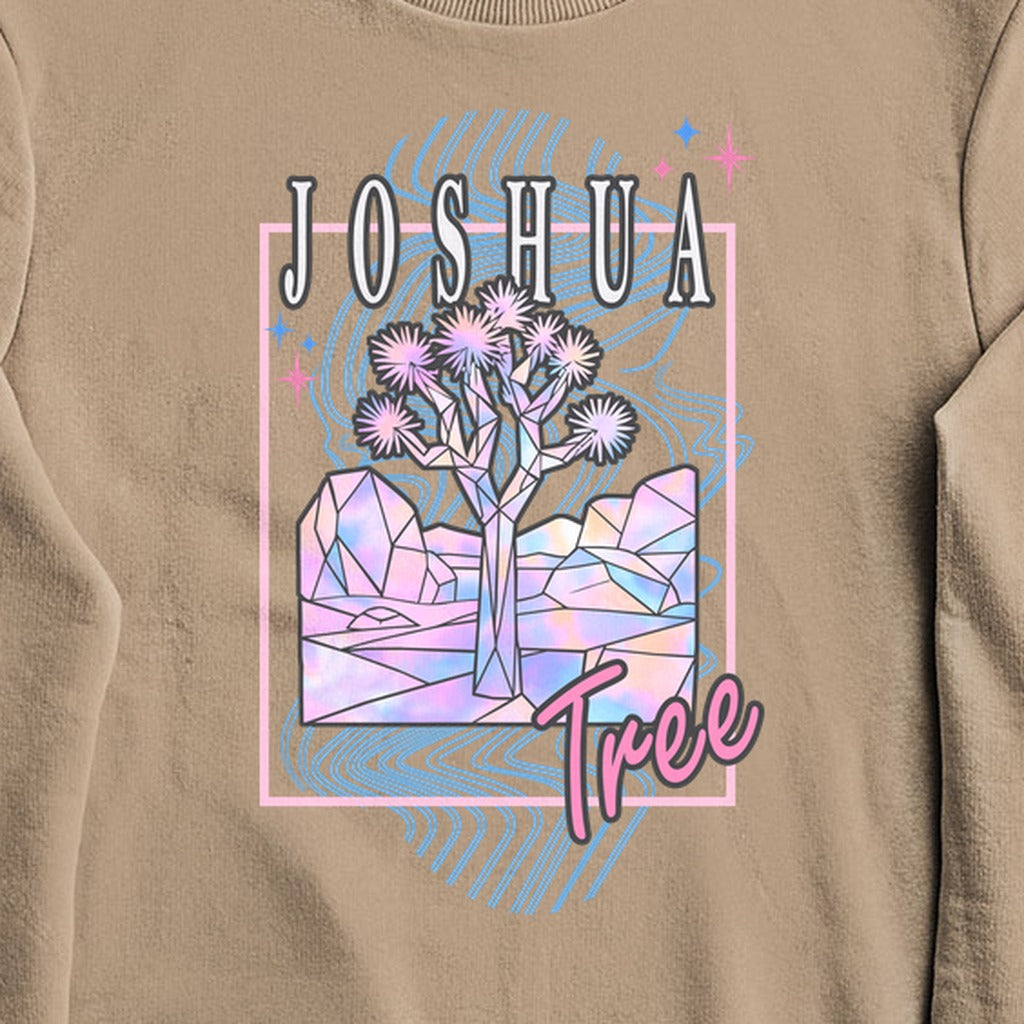 Joshua Tree Retro 80's Crewneck Sweatshirt