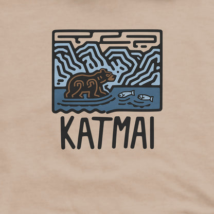 Katmai National Park Hoodie Adventure and Outdoors Themed Hoodie