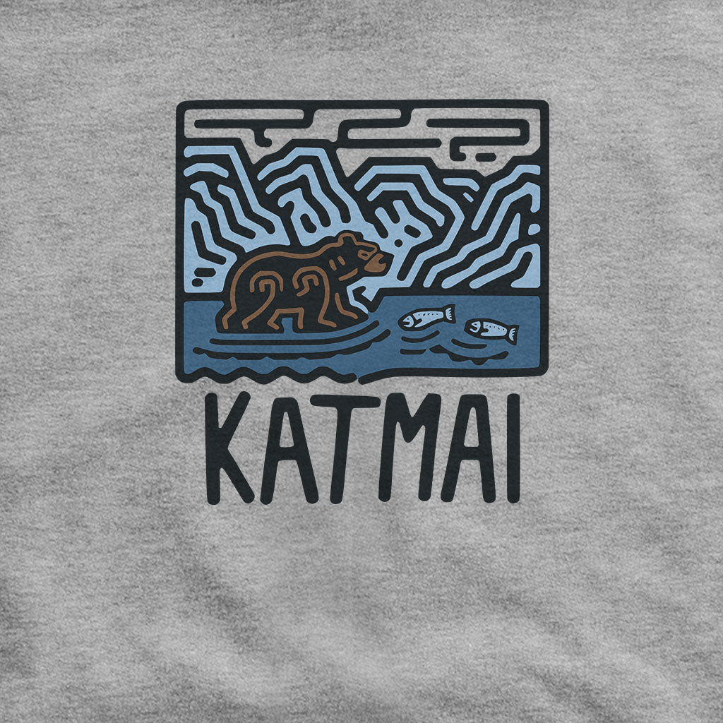 Katmai National Park Hoodie Adventure and Outdoors Themed Hoodie