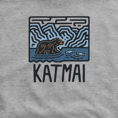 Katmai National Park Hoodie Adventure and Outdoors Themed Hoodie