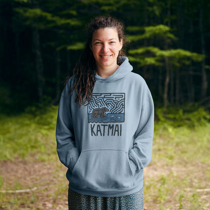 Katmai National Park Hoodie Adventure and Outdoors Themed Hoodie