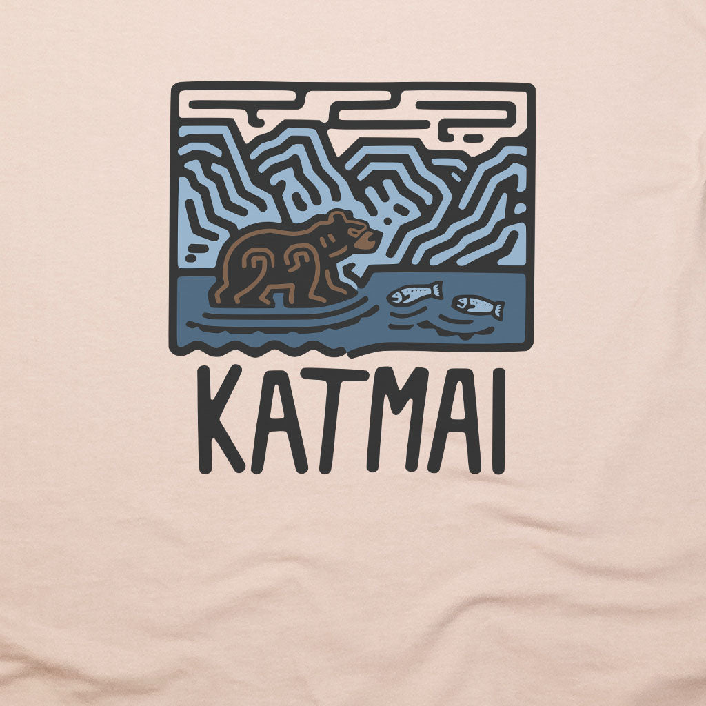 Katmai National Park T-Shirt Adventure and Outdoors Themed T-Shirt