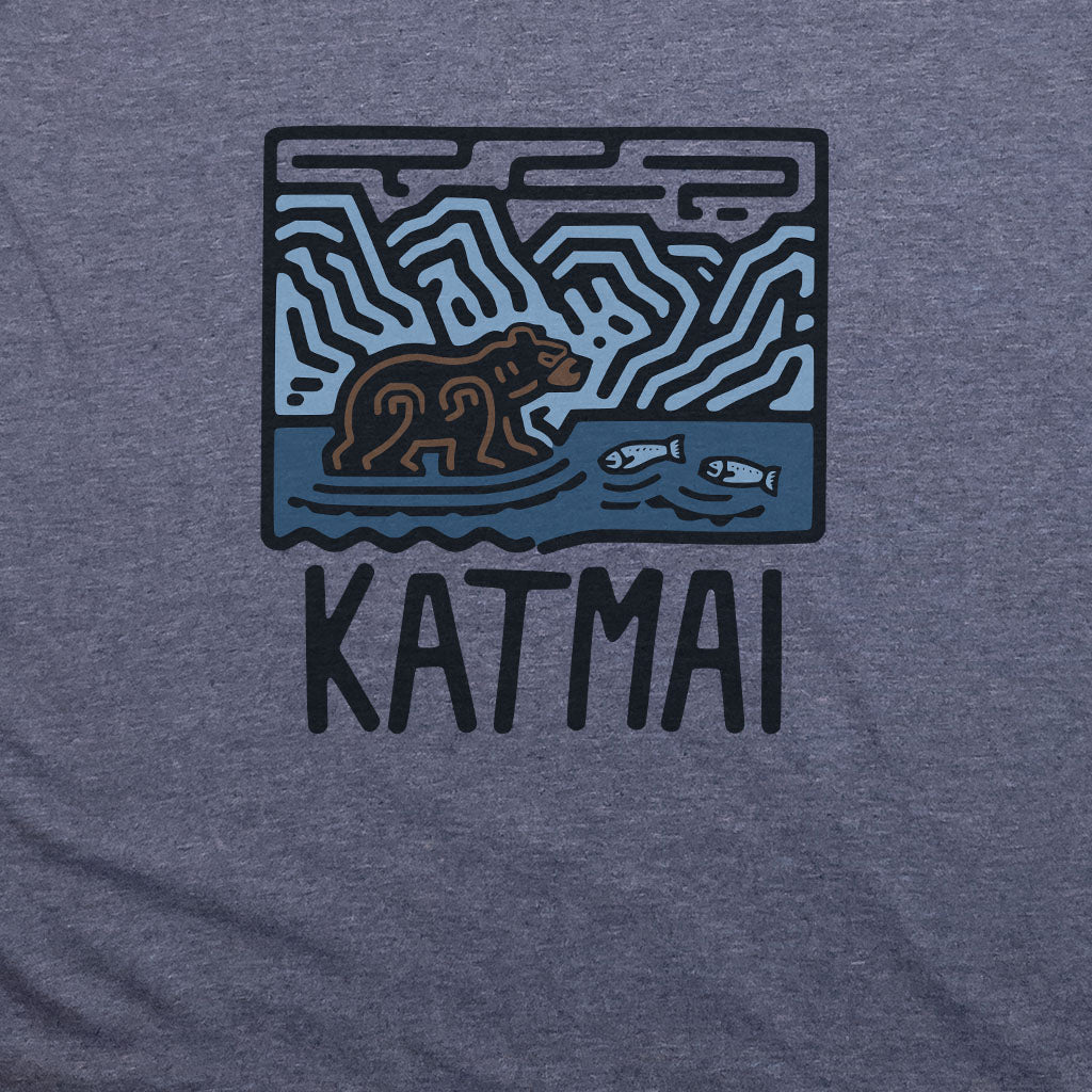 Katmai National Park T-Shirt Adventure and Outdoors Themed T-Shirt