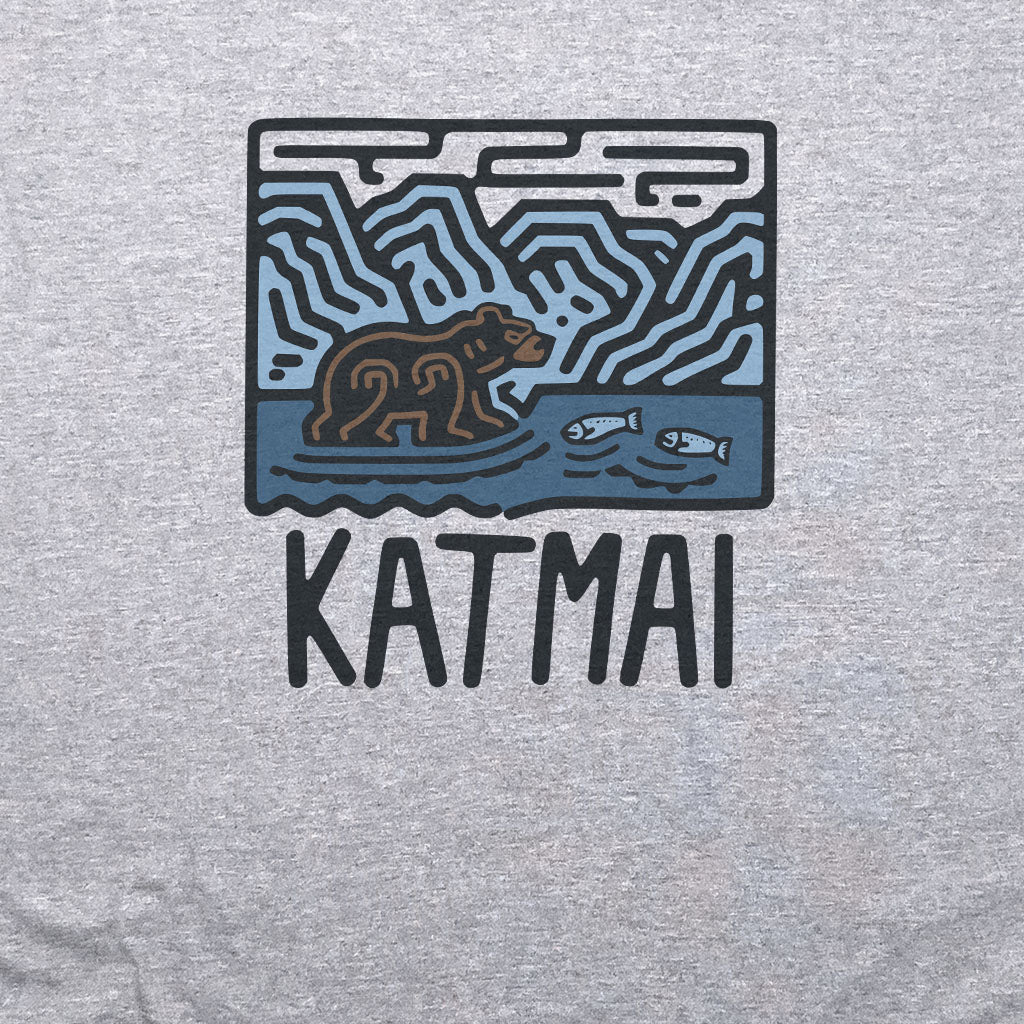 Katmai National Park T-Shirt Adventure and Outdoors Themed T-Shirt