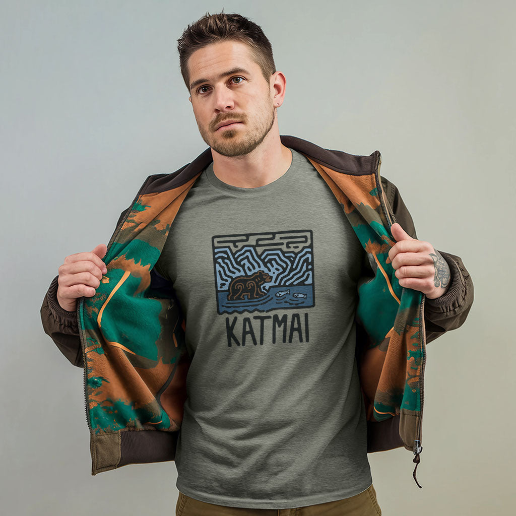 Katmai National Park T-Shirt Adventure and Outdoors Themed T-Shirt