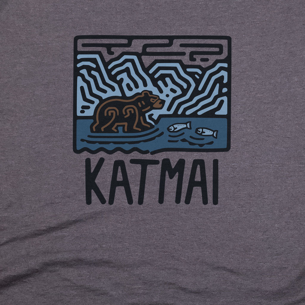Katmai National Park T-Shirt Adventure and Outdoors Themed T-Shirt